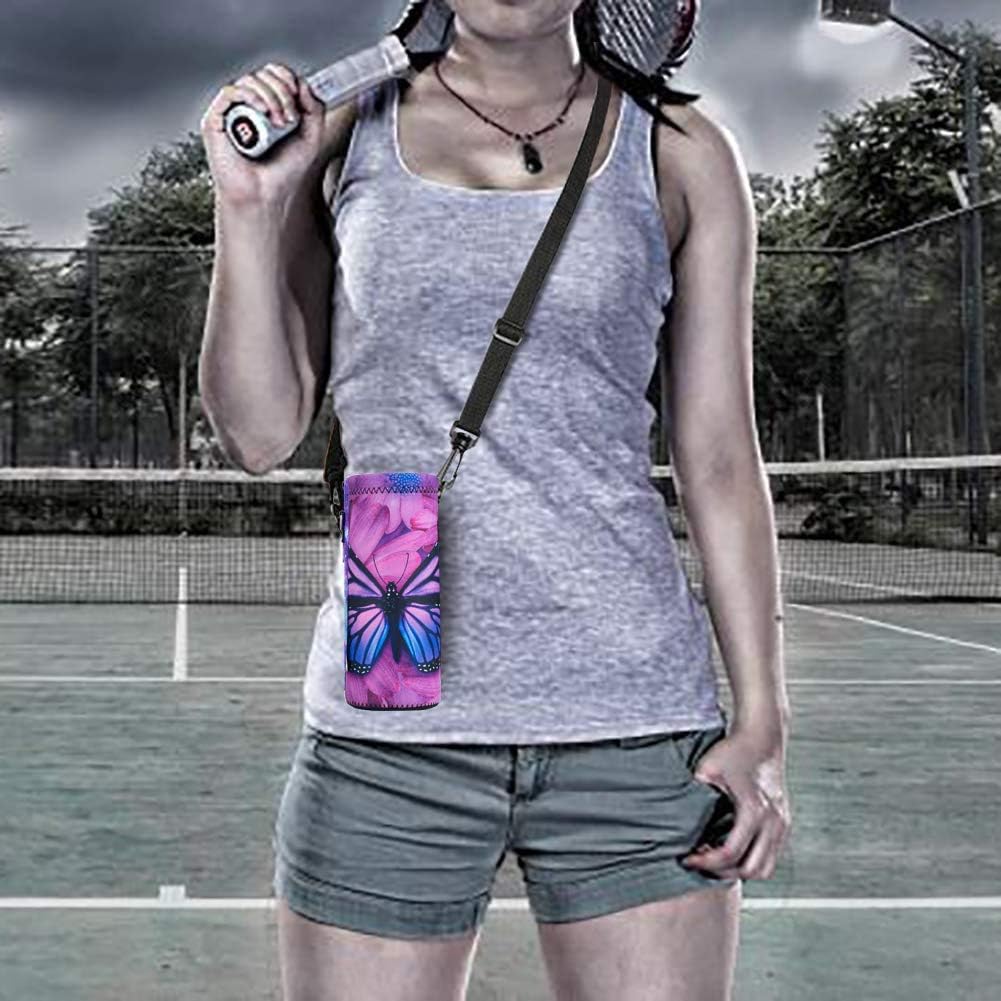 AUPET Water Bottle Bag Carrier,24oz/32oz Insulated Neoprene bottle Sling Holder Case Pouch Cover for 1000ML/750ML Bottles with Shoulder Strap for walking