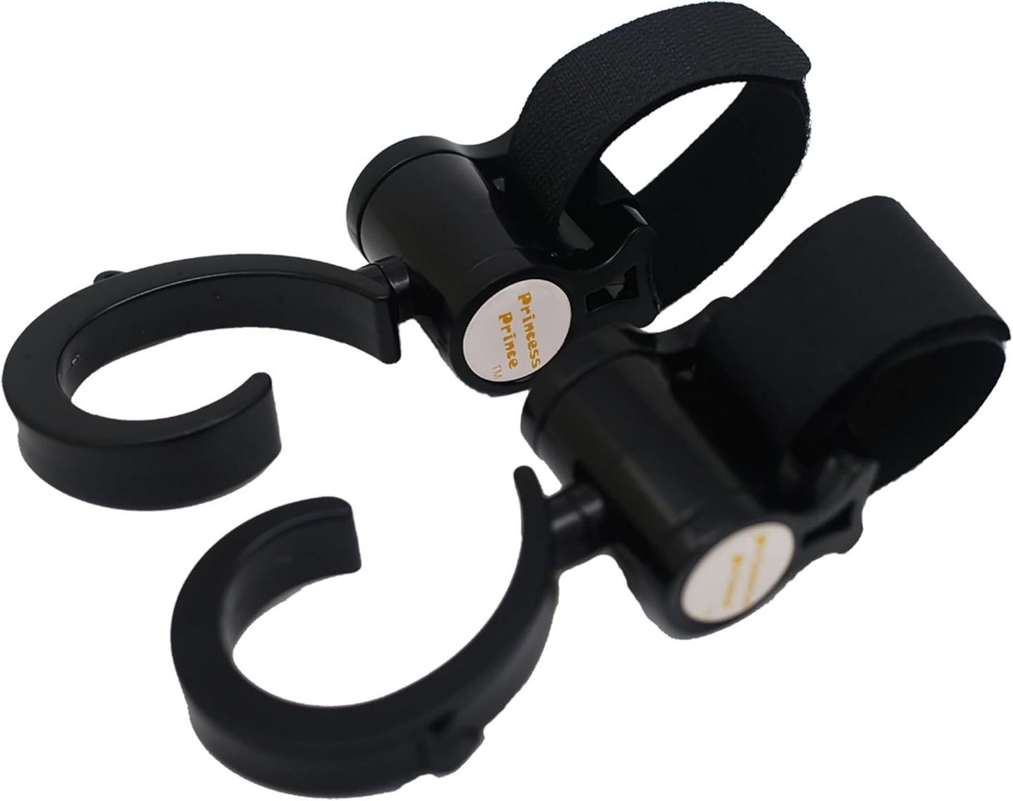 Princess Prince Stroller Hooks for Buggy Or Baby Carrier Or Bike Bicycle Or Car Headrest 1Pair