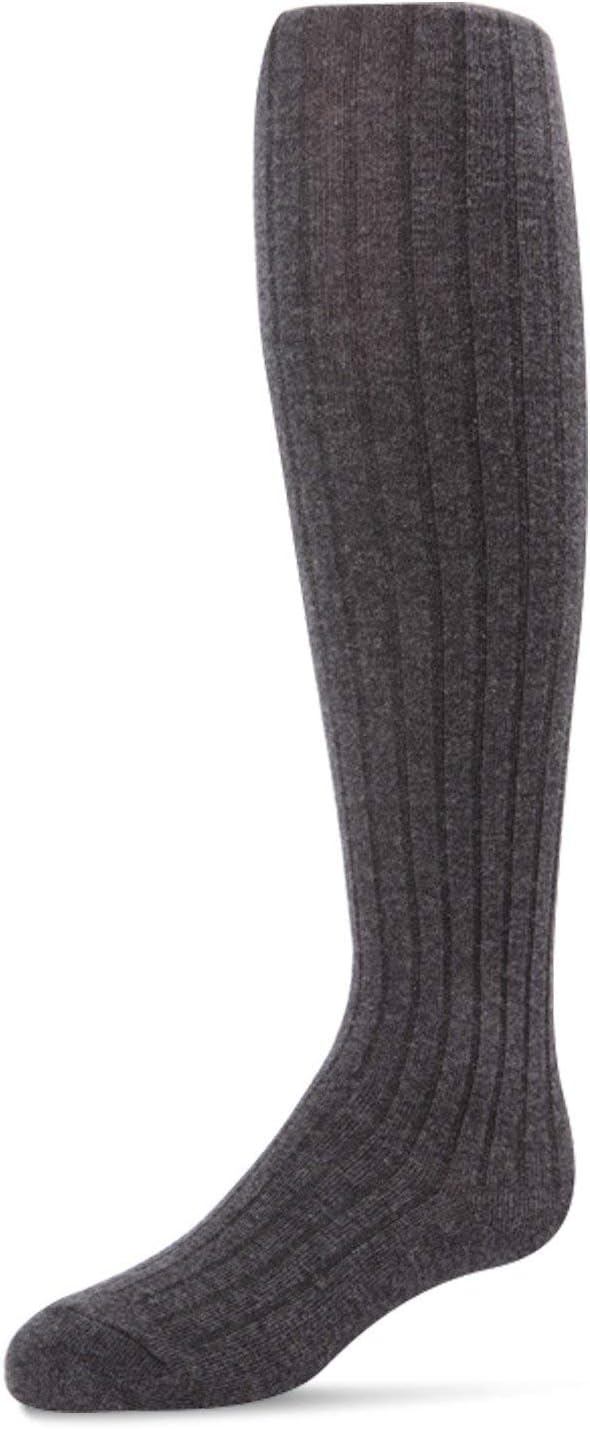MeMoi Ribbed Cotton Girls Sweater Tights | Kids Tights