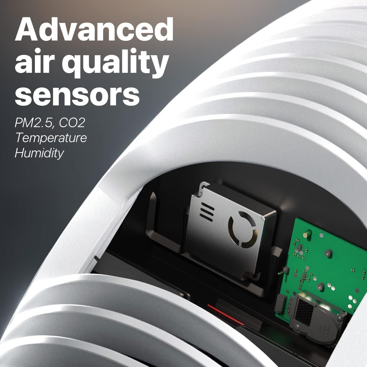 IQAir Atem X - 2-Pack - Smart Air Purifier for Large Room up to 3300 sq. ft., WiFi App Control, HyperHEPA Filters Viruses, Bacteria, Allergies, Asthma, Mold, Pets, Dust, Odor; Made in Germany