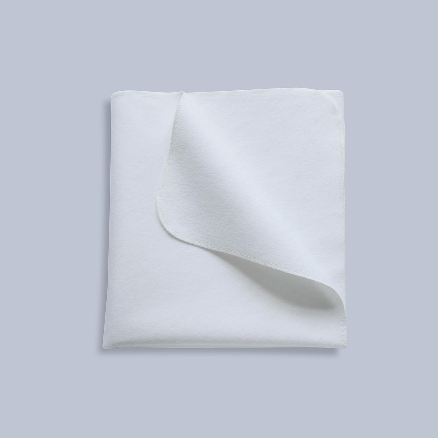 Waterproof Crib Mattress Protector Pad, 34" x 54", Washable, Reusable Flannel Protector Pad for Baby, Toddler, Elders and Pets, 1 Pack