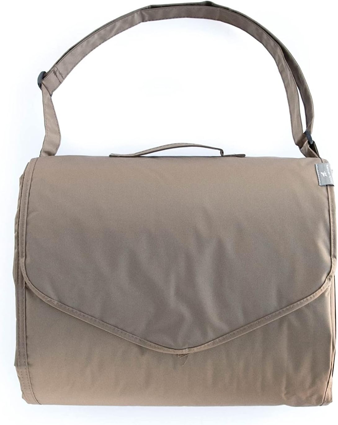 Little Unicorn 5'x5' Outdoor Family Picnic & Beach Blanket | Durable & Water-Resistant Fabric | Compact Fold & Easily Wipes Clean | Zipper Pocket (Sun Baked)