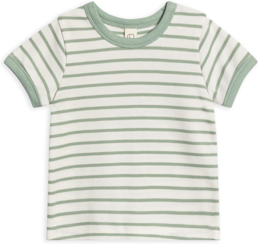 Colored Organics - Organic Cotton Toddler Short Sleeve Shirts - Baby Toddler and Kids Tops - Girls and Boys Tees