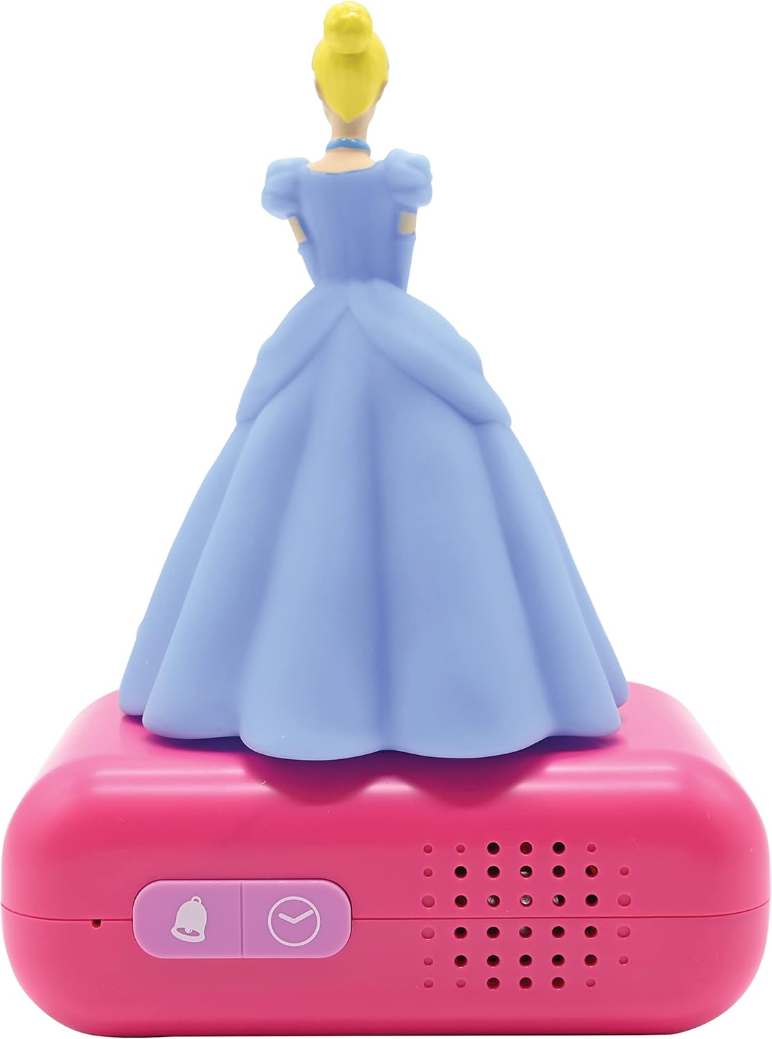 LEXiBOOK - Disney Princess Digital Alarm Clock for Kids with Night Light Snooze, Childrens Clock, Luminous Disney Princess, Pink Colour - RL800DP