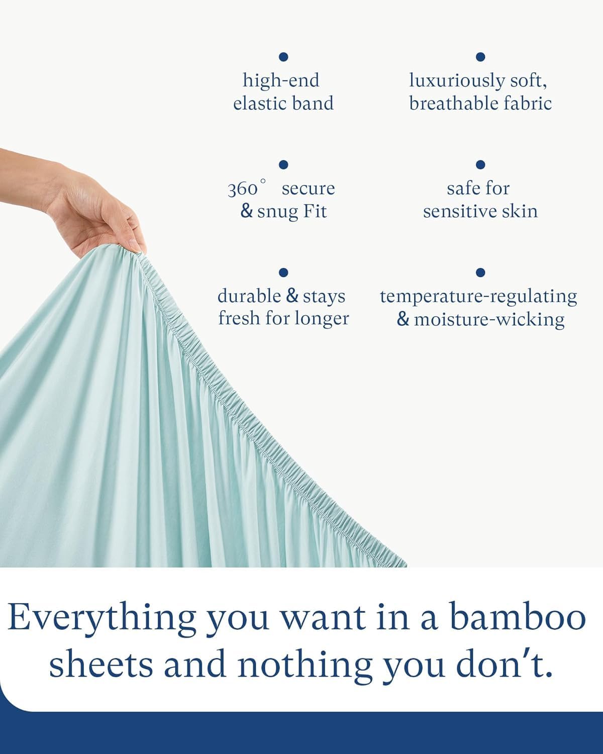 Supersoft Crib Sheets for Boys Girls, Premium Bamboo Viscose Buttery Soft Crib Mattress Fitted Sheet, Stretchy Knit Baby Sheet, Silky Comfort Baby Bed Sheets 28x52x9 Extra Deep Pocket