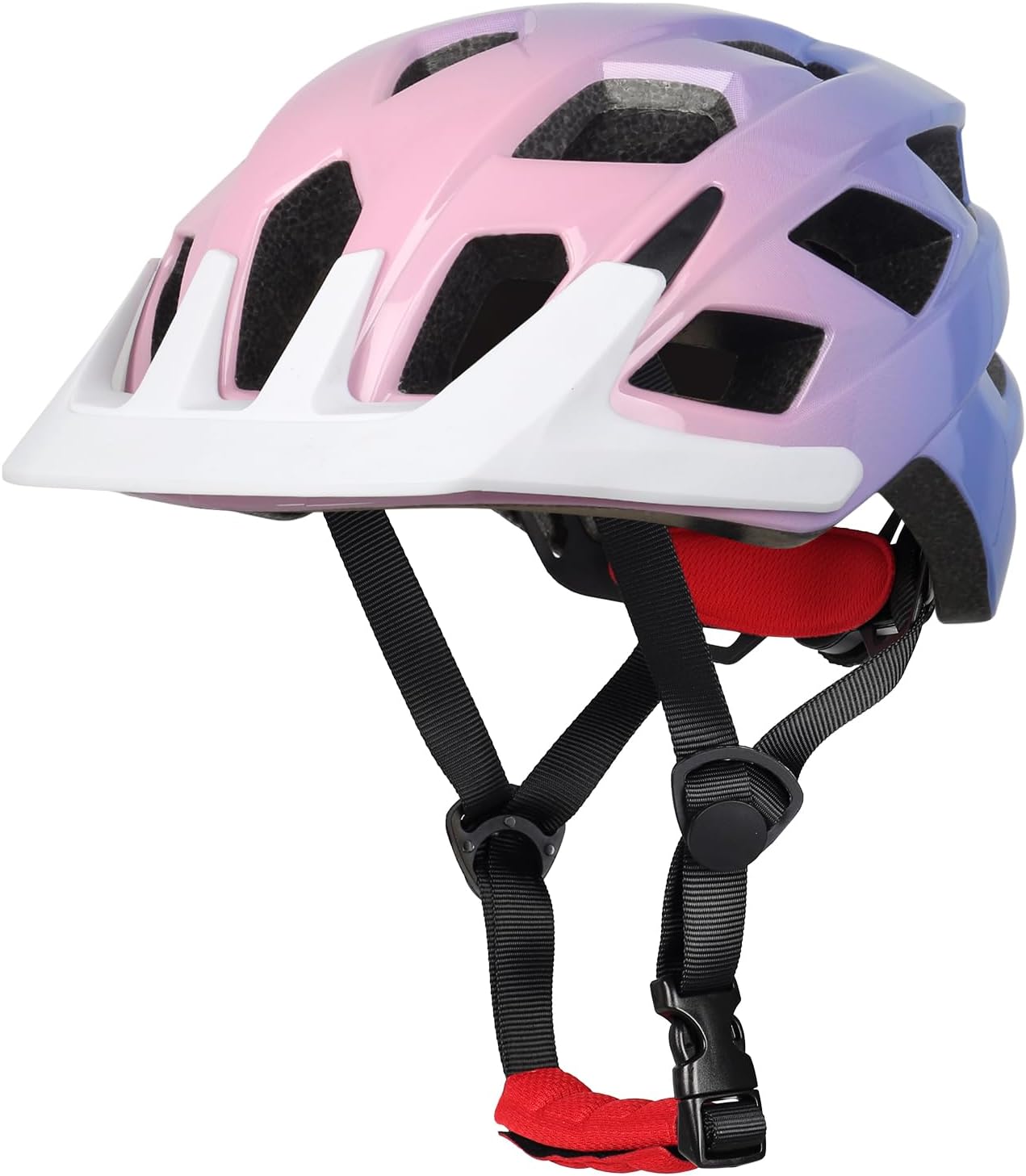 Kids Bike Helmet, 2 Size Adjustable for Youth Toddler Boys & Girls 3-5-8-10-12-14 Years, Child Helmets with Visor for Skating Cycling Scooter