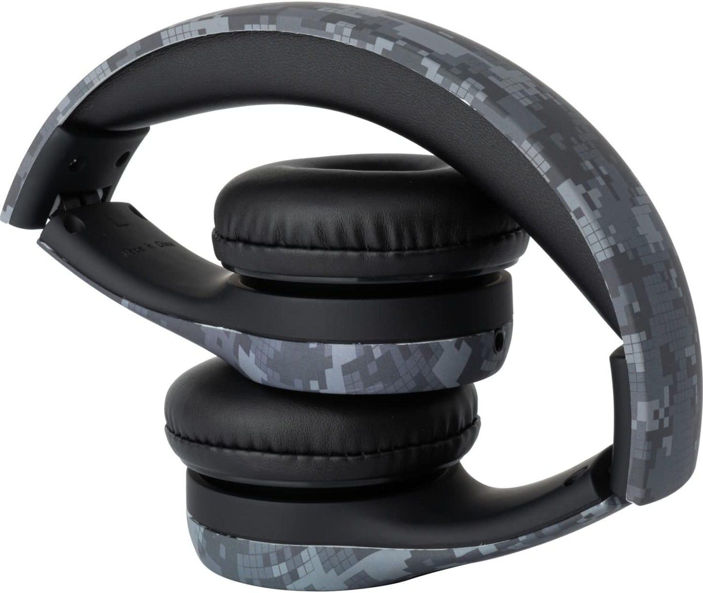 Snug Play+ Kids Headphones – Volume Limited 93dB for Safe Listening – Foldable, Durable Headphones for Toddlers, Boys & Girls – Tangle-Free Cord – Ideal for Travel, School, Tablets - Black Digi Camo