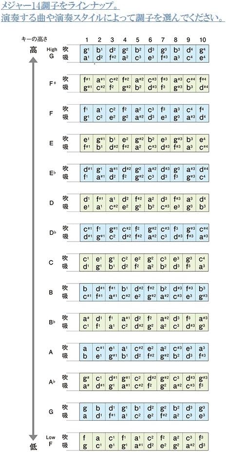 Suzuki Harmonica, Silver (MR-200 LF)