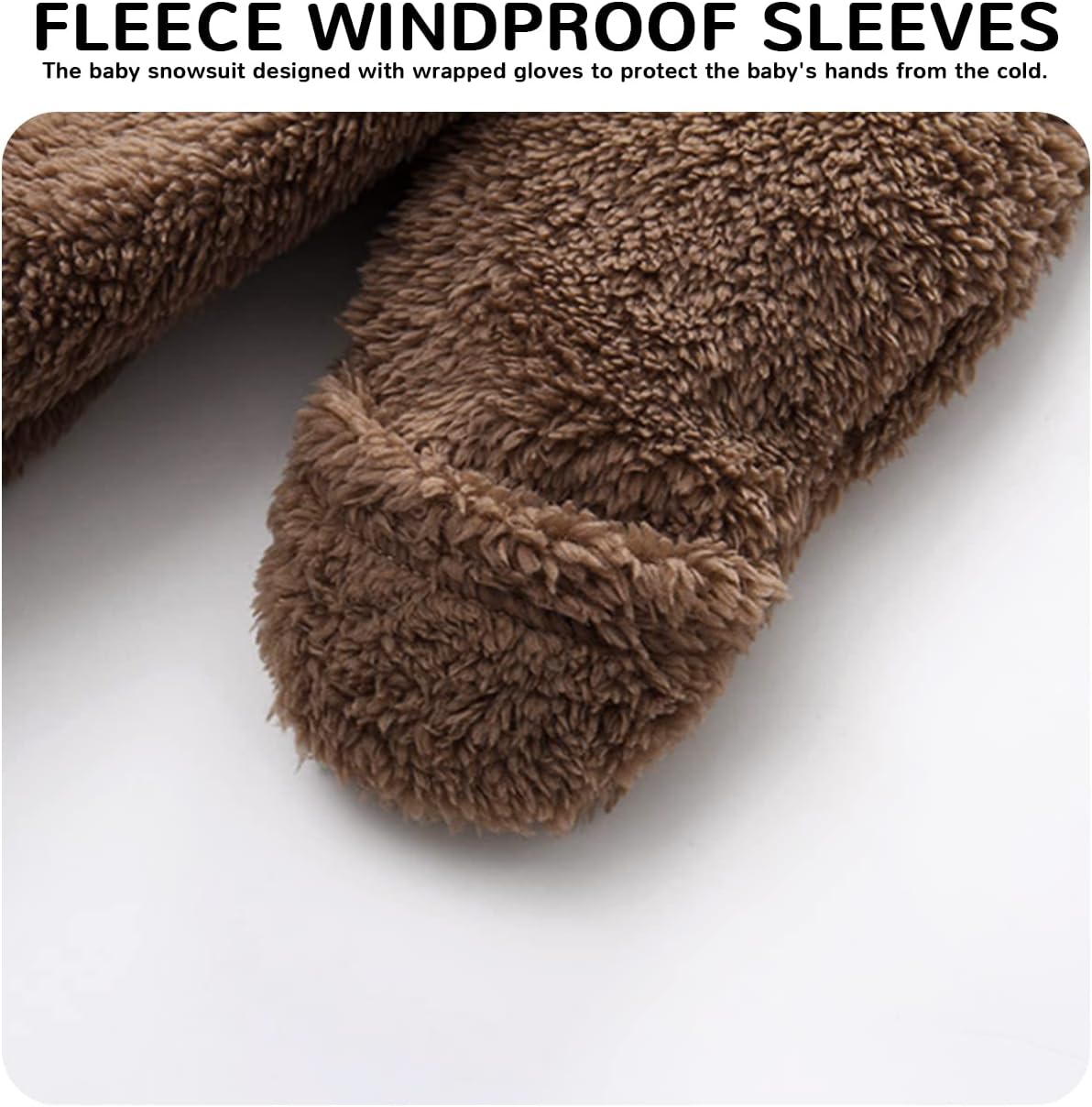 Baby Boy Girl Snowsuit Winter Warm Clothes Coat Infant Jumpsuit Toddler Outfit