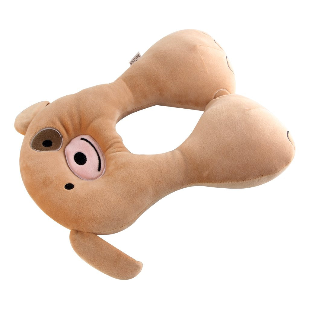 KAKIBLIN Baby Neck Pillow, Upgraded Baby Support Pillow,Head Pillows for Carseat, Newborn Neck Support for Car Seat,Pushchair,Travel(Brown)