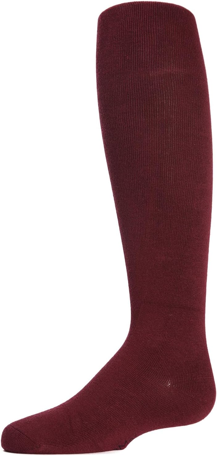 MeMoi Soft Pima Cotton Tights for Girls, Soft and Lightweight Opaque Tights for girls - Sizes 8 to 16