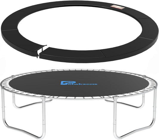 Trampoline Pad 10ft 12ft 14ft 15ft 16ft Trampoline Replacement Safety Pad, Waterproof and Tear-Resistant Safety Spring Cover Round Frame Pad, Trampoline Pad Replacement