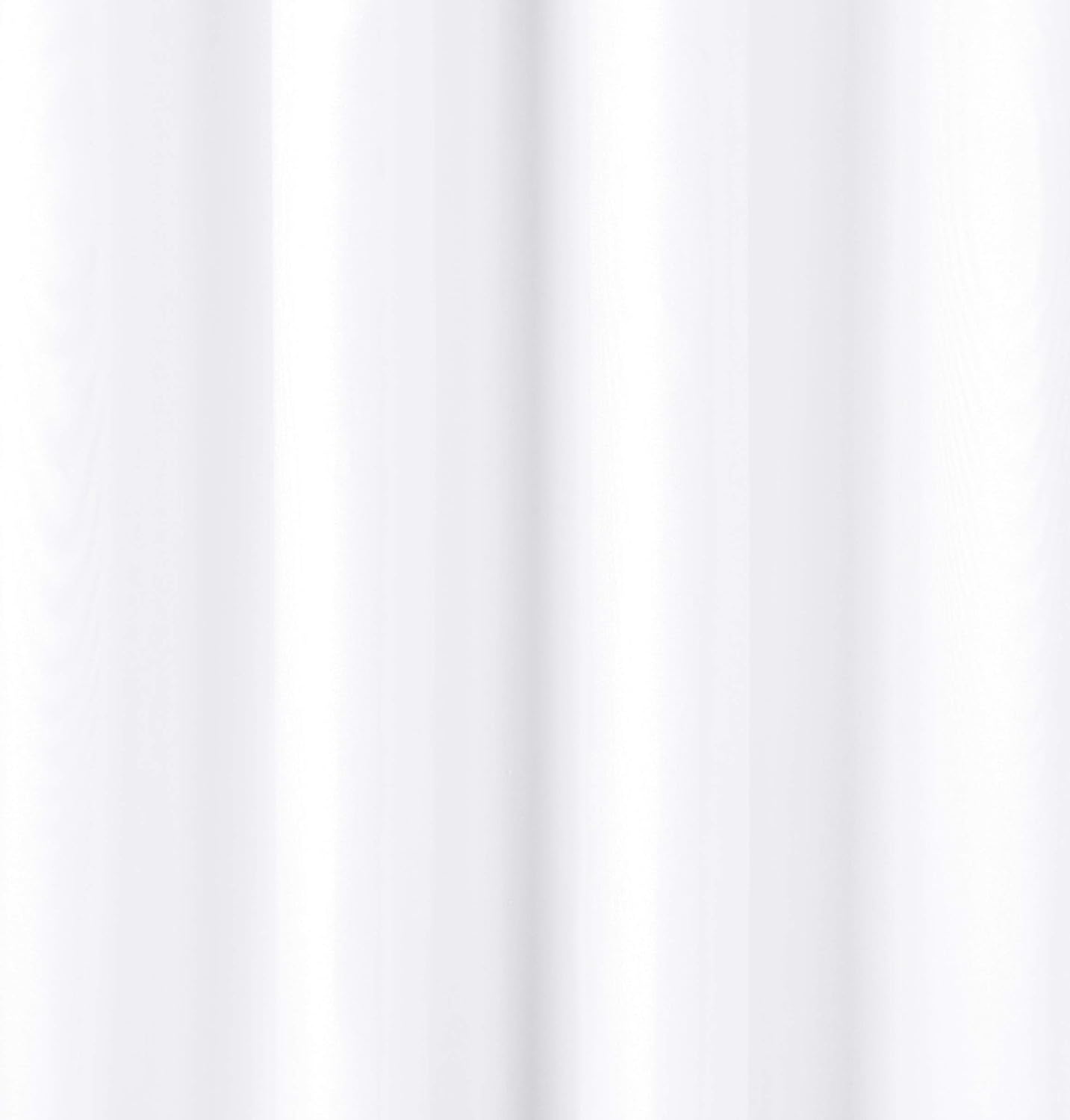 Amazon Basics Room Darkening Blackout Window Curtains 2 Panels with Grommets, for Living Room and Bedroom, 52 x 84 inches, White