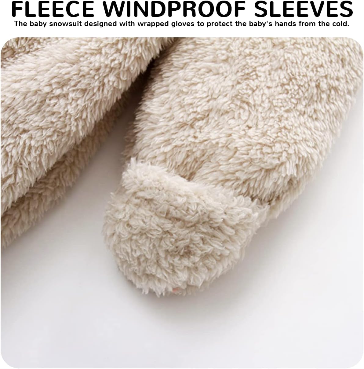 Baby Boy Girl Snowsuit Winter Warm Clothes Coat Infant Jumpsuit Toddler Outfit