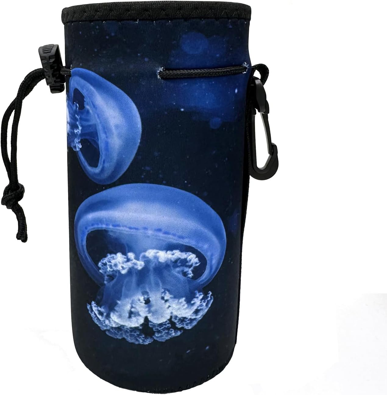 Neoprene Bottle Sleeve, Portable Insulator Cover for 18-20 Oz Water Bottle (Jellyfish)