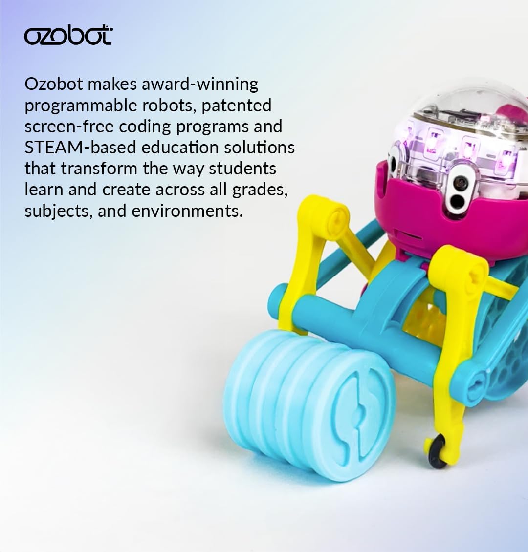 Crawler for Evo Robot - Interactive Programming Accessory, Enhances STEM Education, Develops Critical Thinking, Ideal for Kids Ages 8-13, Surprise Colors, 6 Kits, Evo Required Not Included