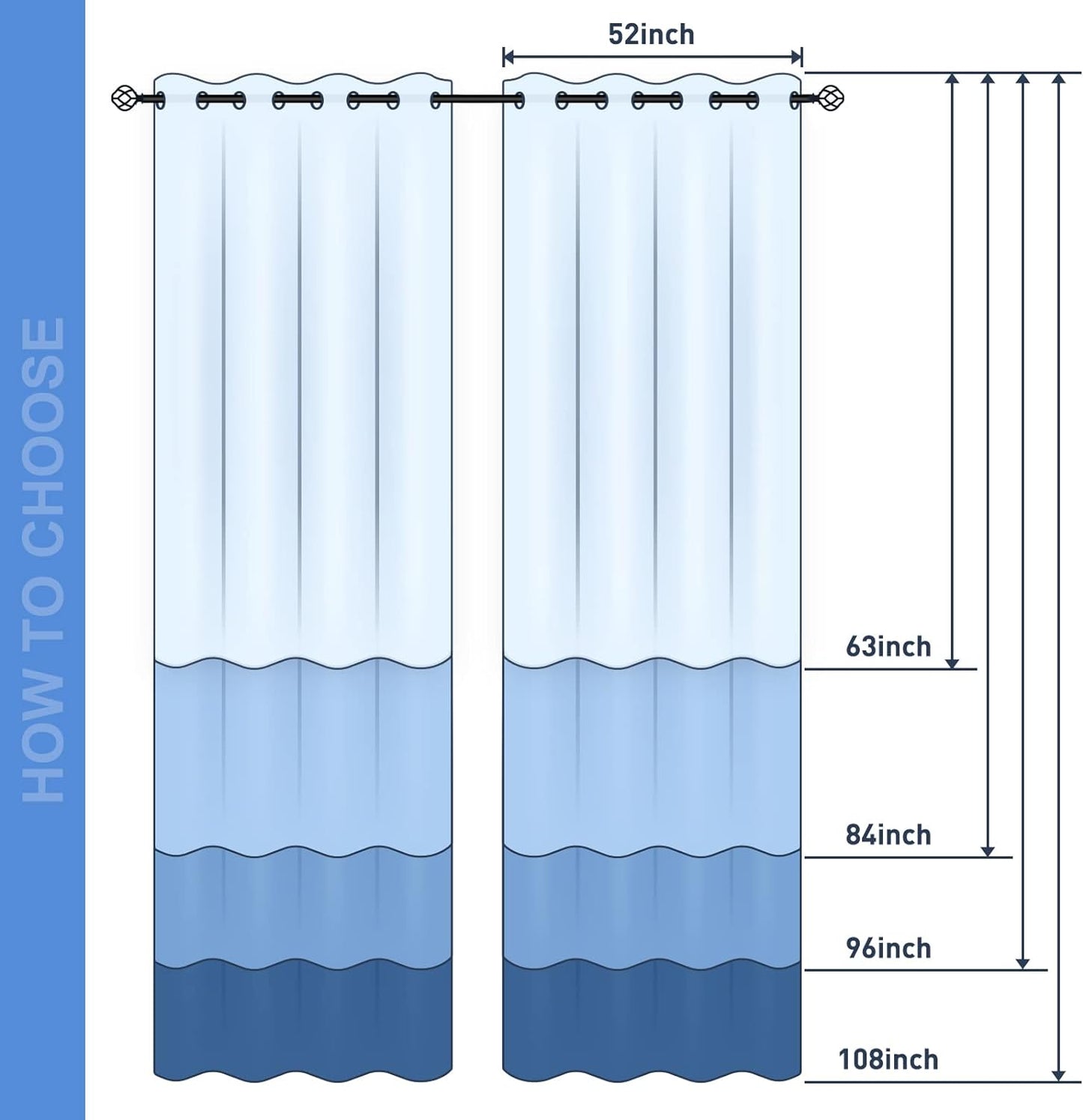 Jekeno Gamer Game Controller Blackout Curtains - Colorful Gaming Gamepad Decor for Kids Boys Teens Teenager Bedroom Home Living Room Darkening Grommet Window Drapes 2 Panel Set, 52"x63"
