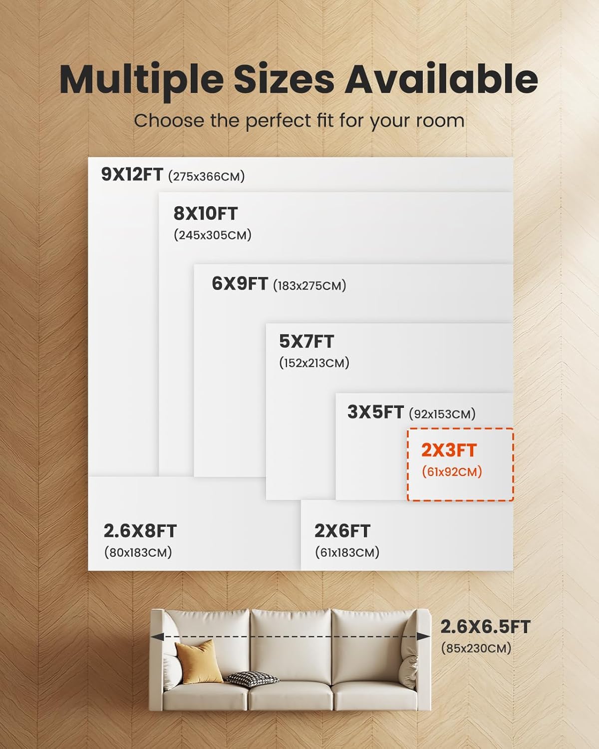 AMADA HOMEFURNISHING Washable Entry Rug, 2x3 Modern Abstract Rug with Short Pile and Non-Slip Backing, Small Rug with Abstract Pattern for Entryway, Kitchen and Living Room, Brown