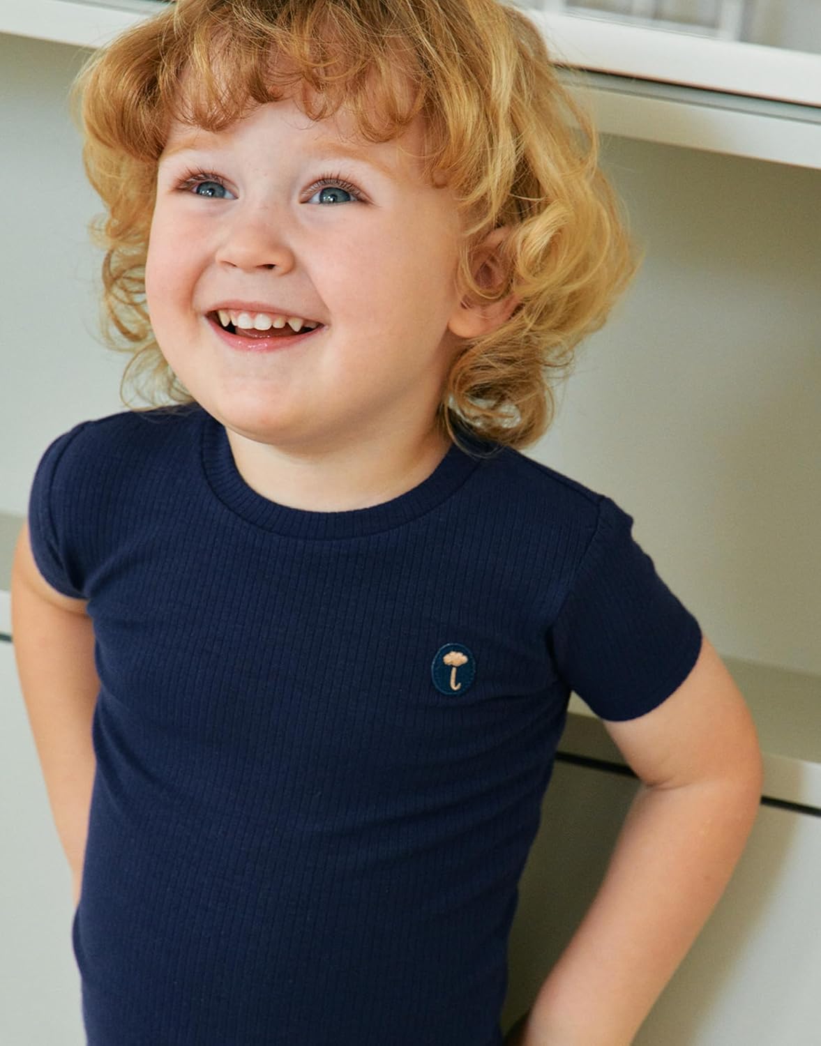 moimoln Pajamas Set 6M-5Y Solid Ribbed Unisex Baby & Toddler, Soft Viscose, Snug-Fit, Everyday Sleepwear