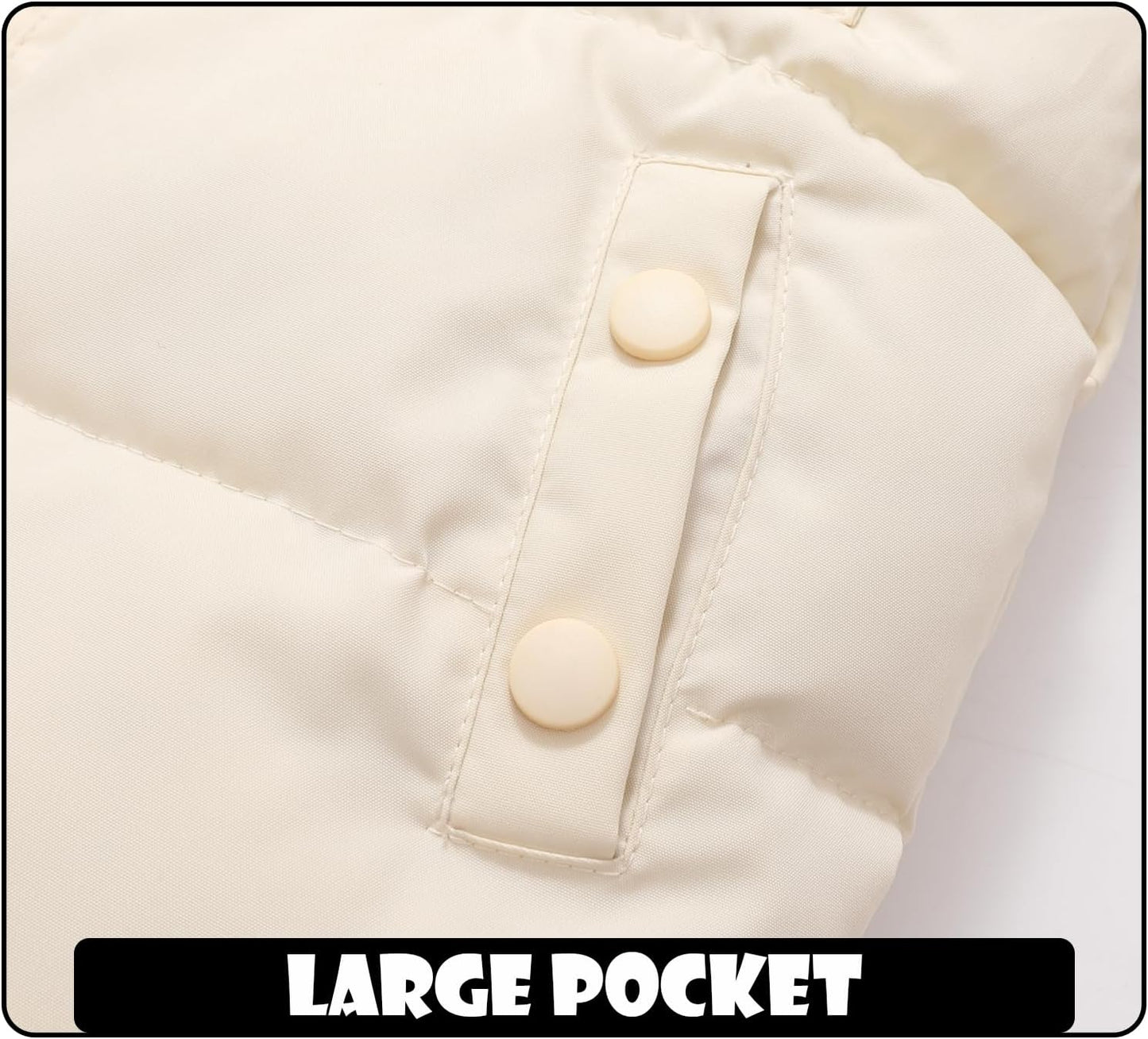 Toddler Winter Coat Baby Jacket Snow Boy Hoodie Puffer Girl Fleece Clothes 1-5T