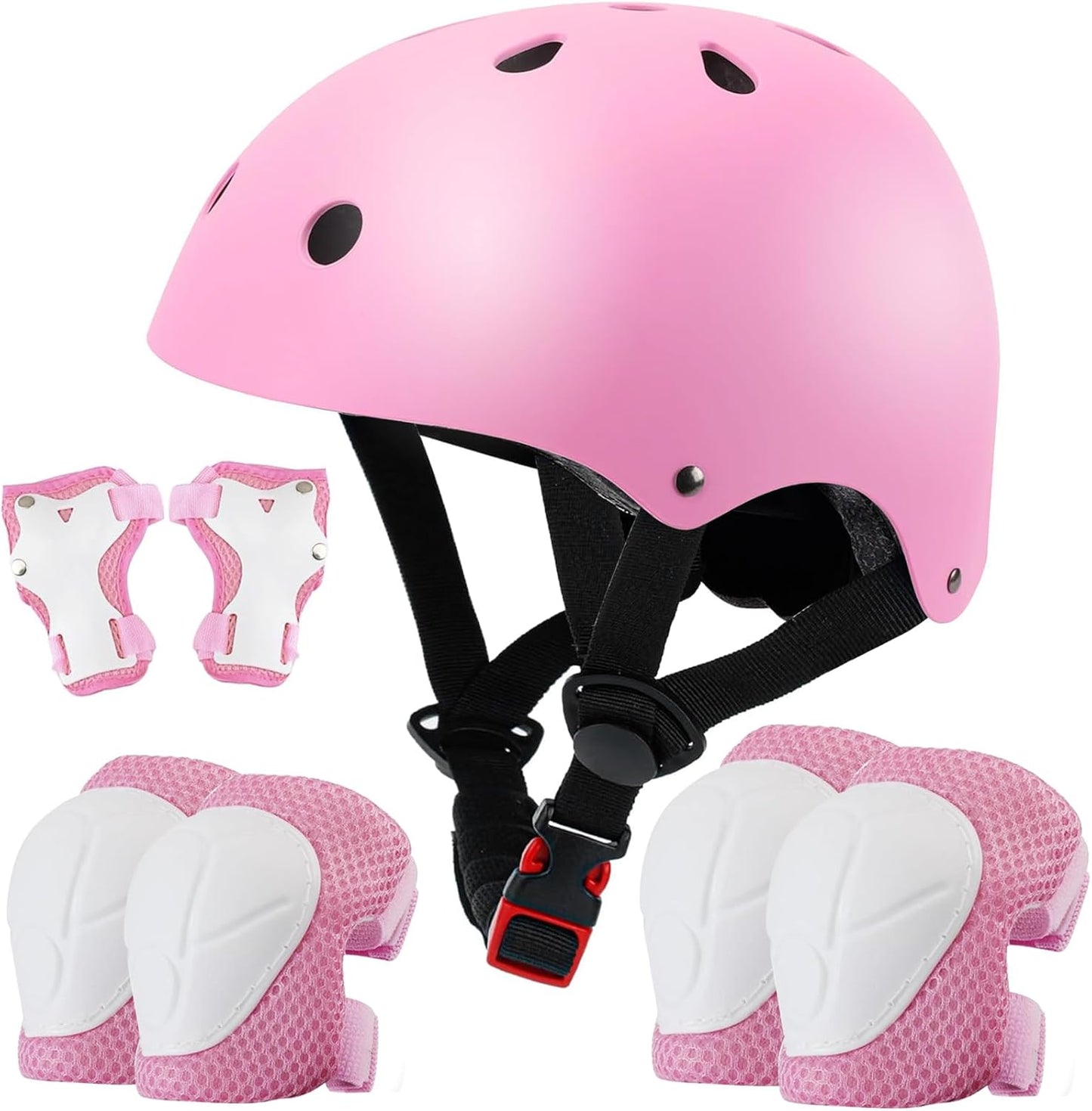 Color Gradient Adjustable Kids Bike Helmet Toddler Helmets for 3-5-8-14 Years Kids Girls Boys Youth Bicycle Helmet for Scooter Balance Bike Roller Skating Skateboard