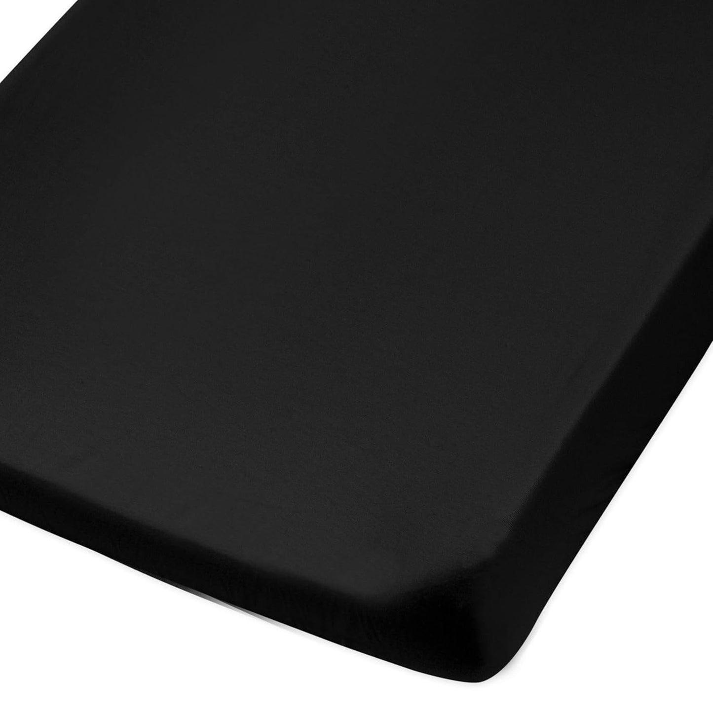 HonestBaby unisex baby Organic Cotton Changing Pad Covers (Set of Two) Winter Accessory Set, Tossed Skulls/Black, One Size US