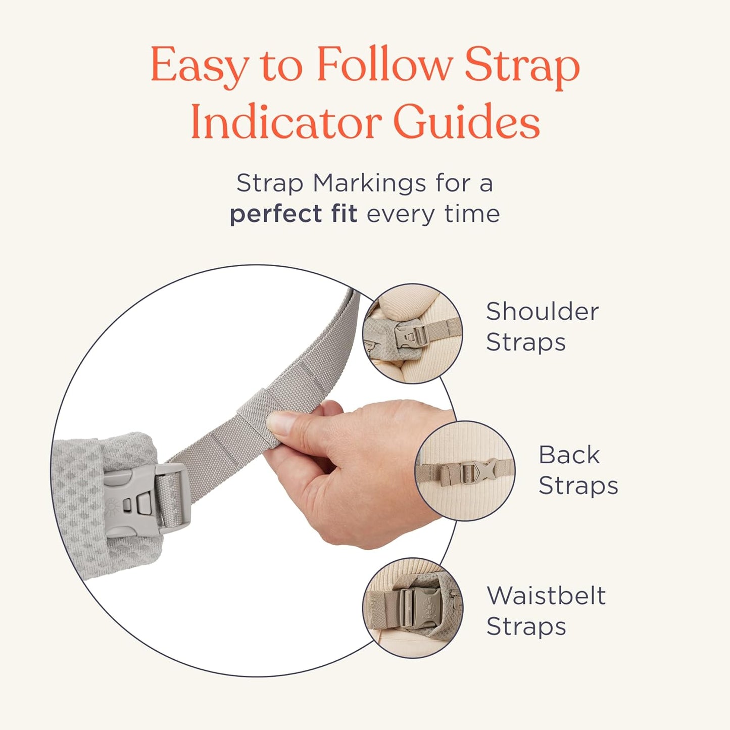 Ergobaby Omni Deluxe Baby Carrier Newborn to Toddler - Breathable Baby Carriers for Summer - All-Position Carrier with Enhanced Lumbar Support & Airflow (7-45 Pounds), Cotton, Onyx Black