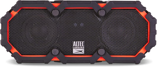 Altec Lansing LifeJacket 2 - Waterproof Bluetooth Speaker, Floating Portable Speaker for Travel & Outdoor Use, Deep Bass & Loud Sound, 30 Hour Playtime