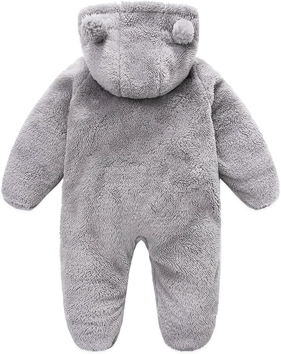 Baby Boy Girl Snowsuit Winter Warm Clothes Coat Infant Jumpsuit Toddler Outfit