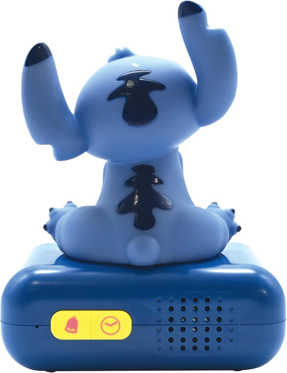 LEXiBOOK, Disney Stitch, Stitch Nightlight Alarm Clock, Sounds and Melodies, LCD Backlit Screen, Luminous, Snooze, Blue, RL800D