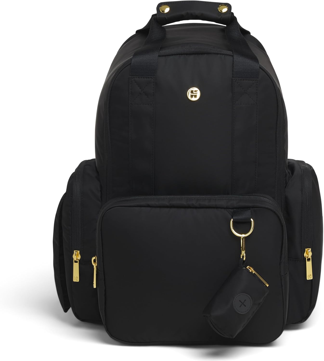 Huggies Signature Hug Pack Diaper Backpack, Black, O/S