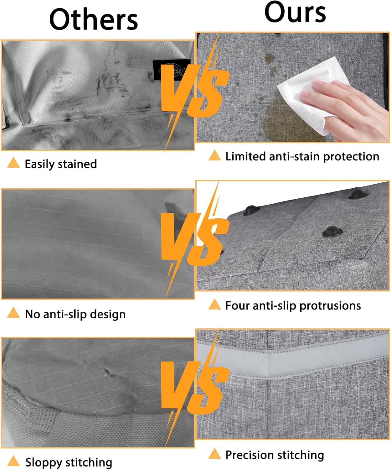 Car Seat Travel Bag for Airplane,Infant Seat Travel Bag with Shoulder Strap,Padded Car Seats Backpack with Reflective Stripes,Large Carseat Carrier Bag Travel Car Seat Cover,Grey