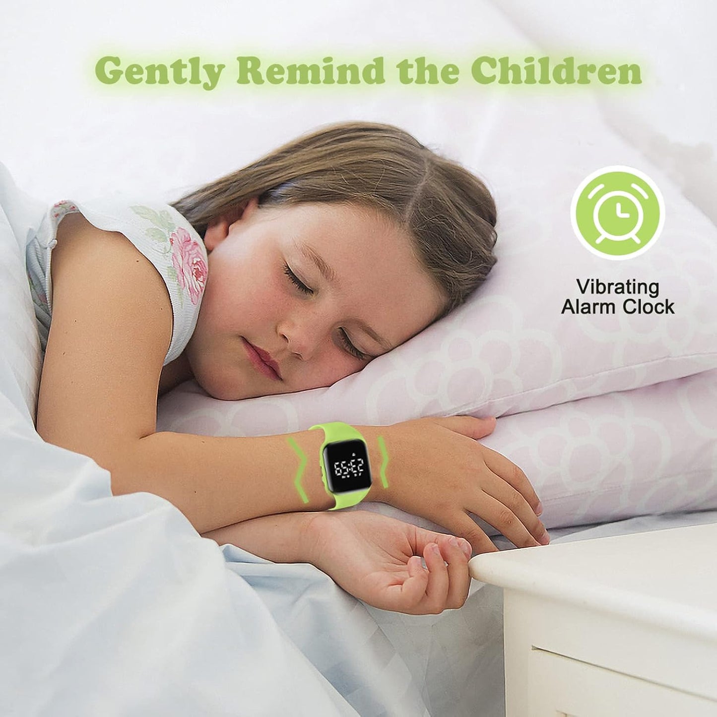 Kids Watches for Girls Boys Digital Sport Watch with Step Counter Pedometer Vibration Alarm Clock, No App Waterproof Fitness Tracker Kids Watch Boys Girls Teens Students Ages 5-16