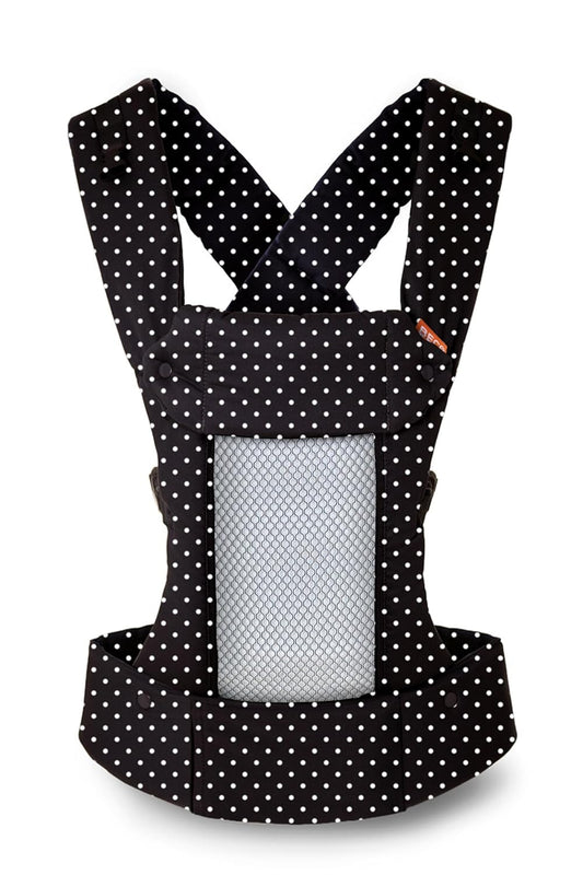 Beco Baby Carrier 8 Hybrid Newborn to Toddler Carrier (7-45lbs) - All in 1 Mesh Toddler Carrier - Baby Carrier Backpack, Front and Hip Carrier with Adjustable Seat - Cooling Ergonomic Carrier (Iris)