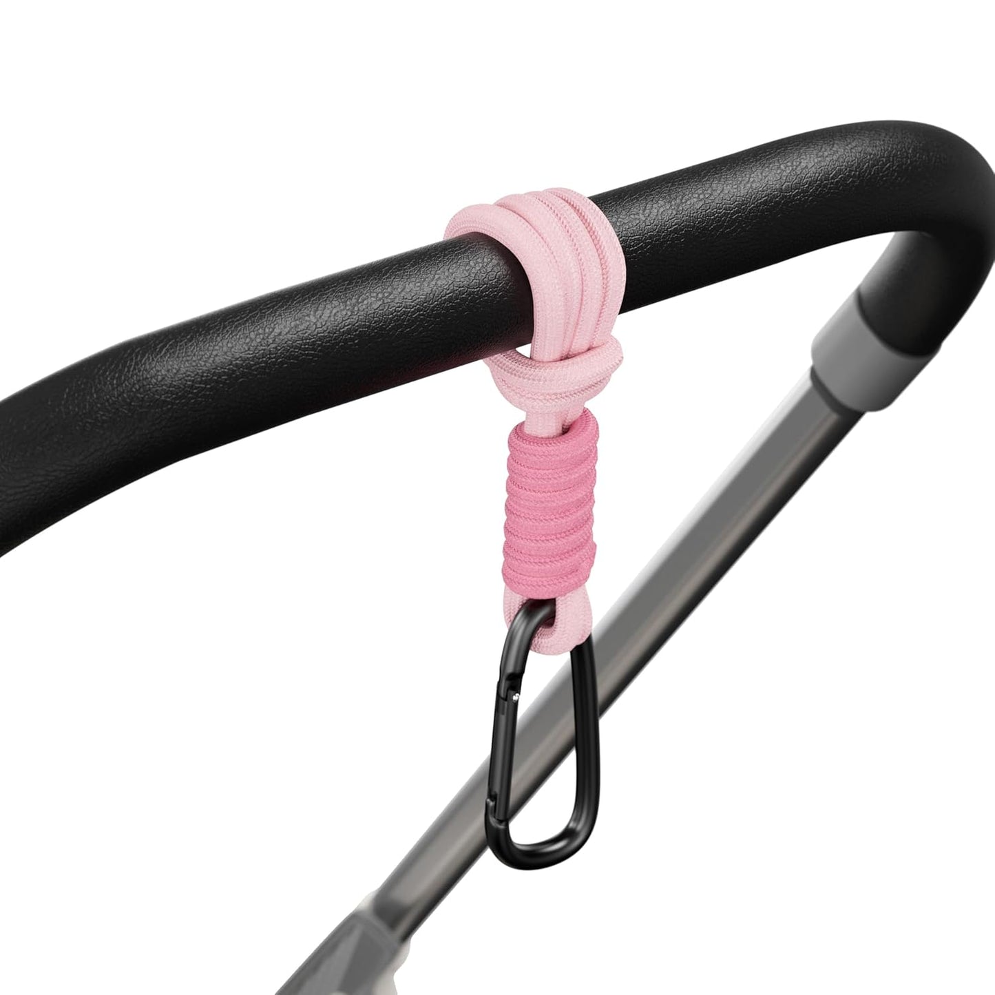 SURDOCA Baby Stroller Hooks, Stroller Clips and Hooks for Diaper Bag, Mommy Bag Hook for Stroller Heavy Duty, Universal Stroller Hanger and Strap, Stroller Accessories for Mom