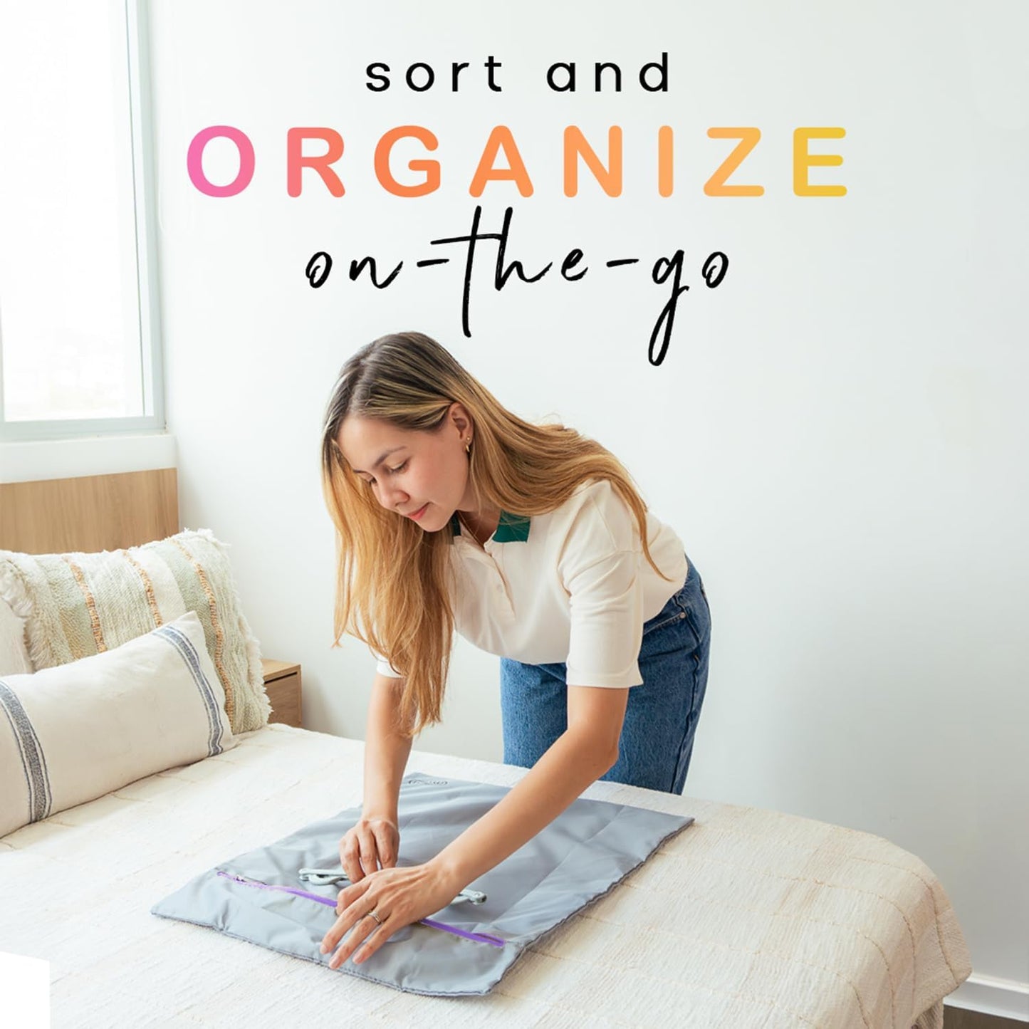 MUMI Travel Laundry Bag – Moisture & Smell-Proof Wash Bag with Folding Hanger & Outer Pouch | Large Washable Bags for Suitcase, Gym & Packing | Clothes Organizer for Trips & Storage - Black