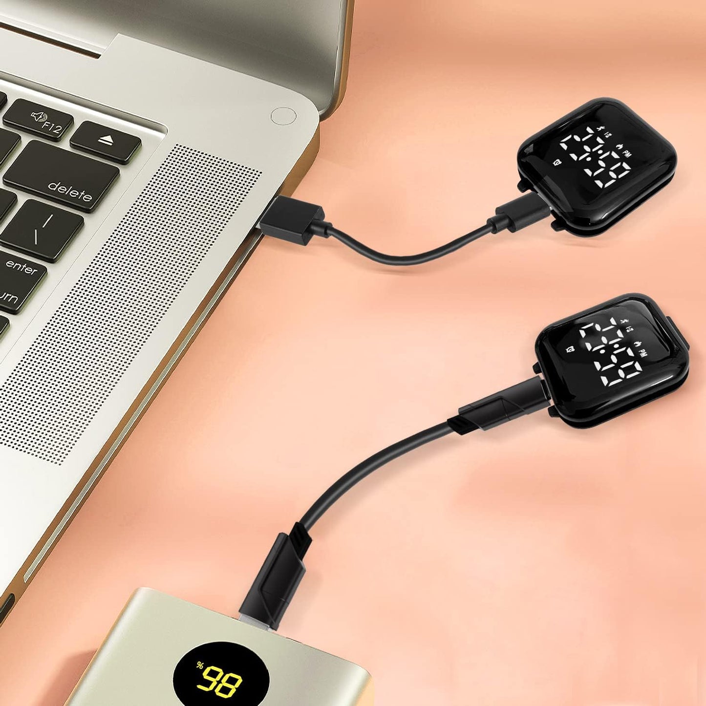 Kids Watches for Girls Boys Digital Sport Watch with Step Counter Pedometer Vibration Alarm Clock, No App Waterproof Fitness Tracker Kids Watch Boys Girls Teens Students Ages 5-16