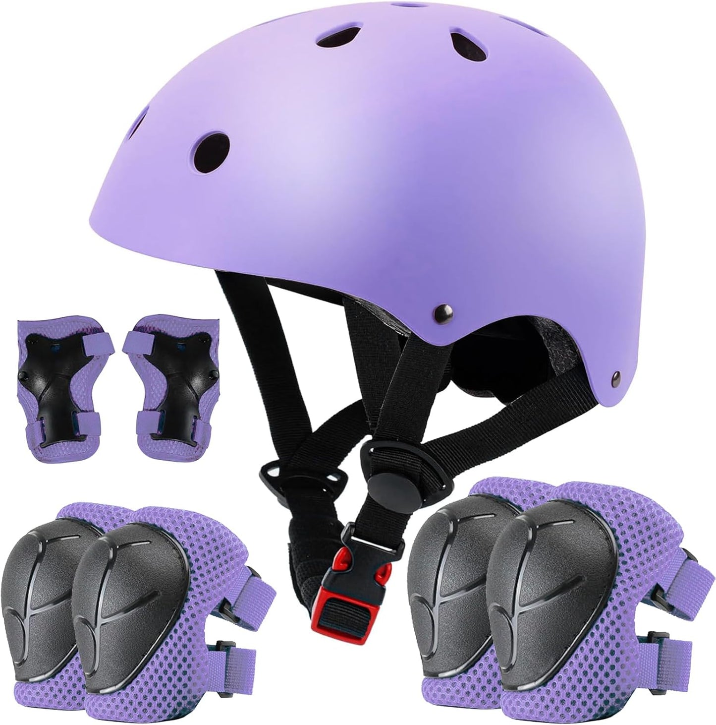 Color Gradient Adjustable Kids Bike Helmet Toddler Helmets for 3-5-8-14 Years Kids Girls Boys Youth Bicycle Helmet for Scooter Balance Bike Roller Skating Skateboard