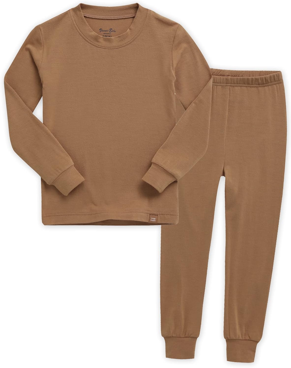 VAENAIT 6M-12Y Toddler Toddler Kids Toddler Girls Boys Soft Comfy Modal Tencel Solid Raglan Sleepwear Pajamas Pjs 2pcs Set