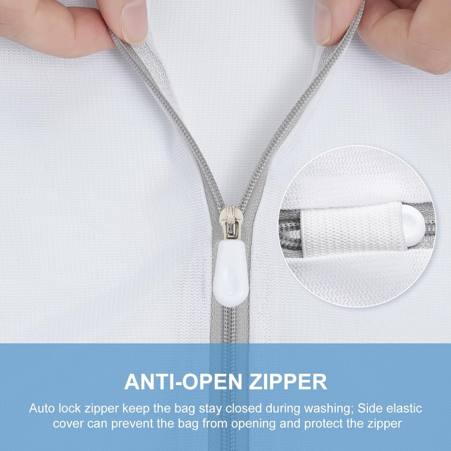 BAGAIL Laundry Bags Mesh Wash Bag for Intimates Lingerie and Delicates(3M)