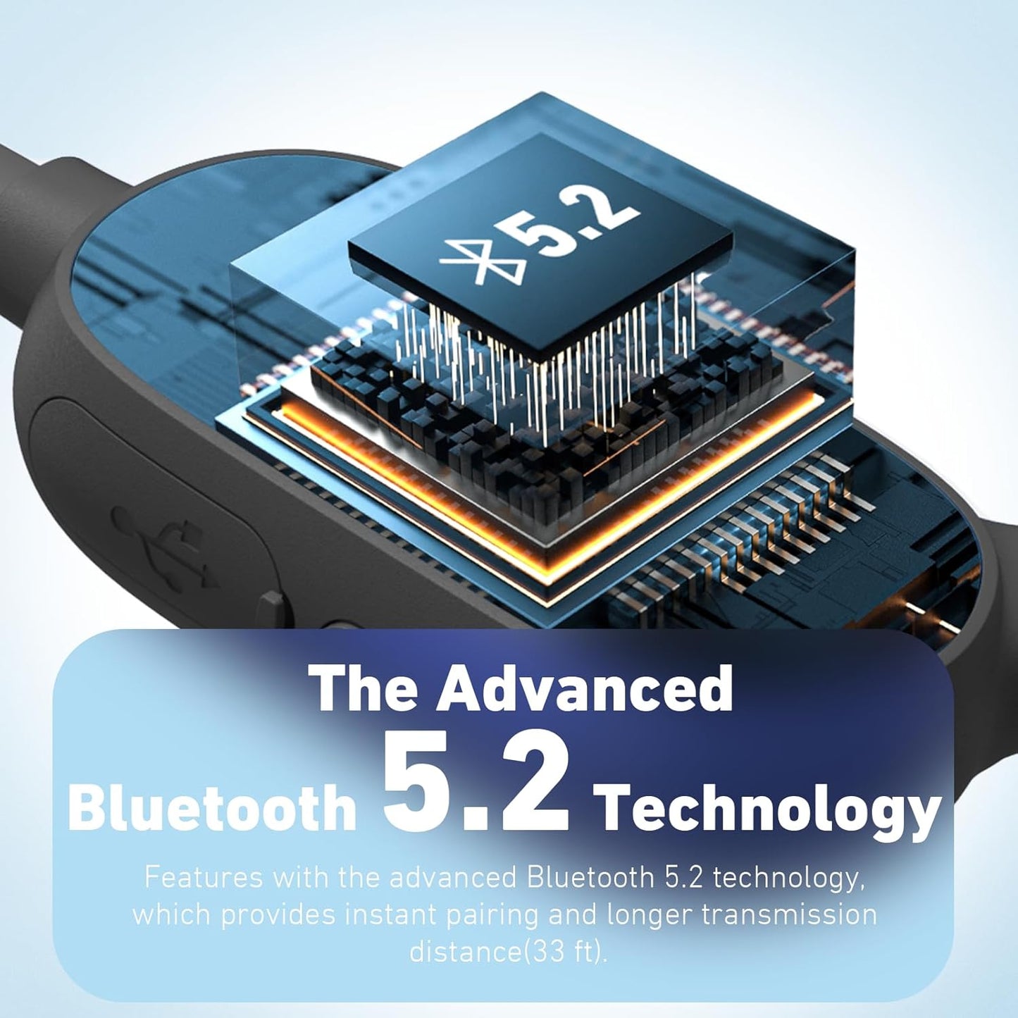 Kids Headphones, Bluetooth 5.2 Air Conduction Open Ear Headphones, 85dB Volume Limiting-Green