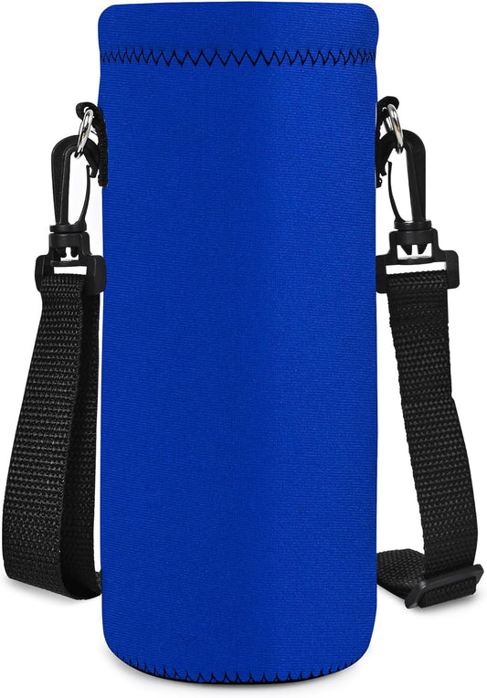 AUPET Water Bottle Bag Carrier,24oz/32oz Insulated Neoprene bottle Sling Holder Case Pouch Cover for 1000ML/750ML Bottles with Shoulder Strap for walking
