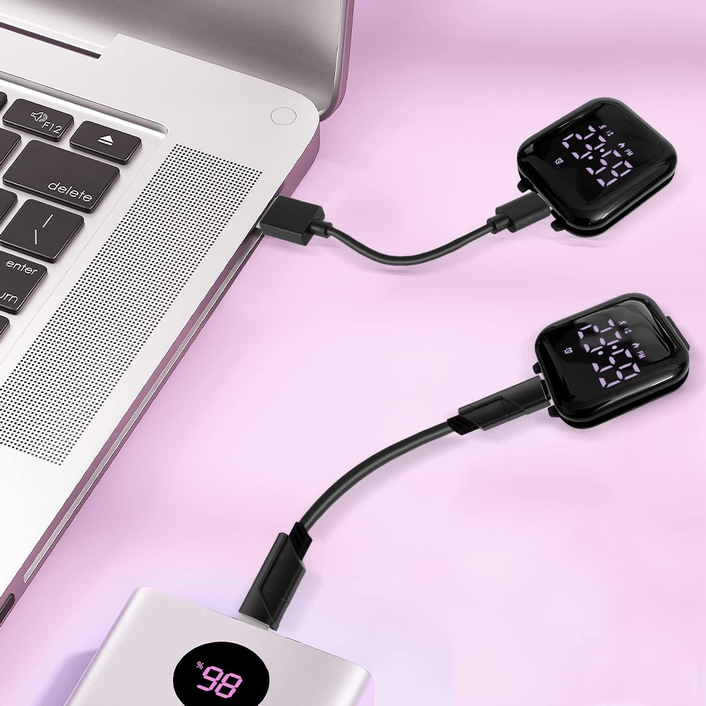 Kids Watches for Girls Boys Digital Sport Watch with Step Counter Pedometer Vibration Alarm Clock, No App Waterproof Fitness Tracker Kids Watch Boys Girls Teens Students Ages 5-16