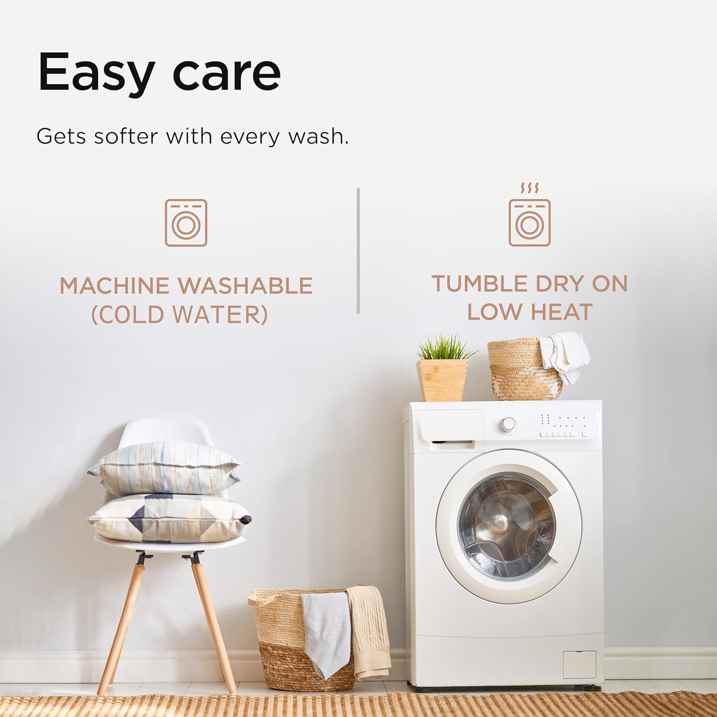 Threadmill Muslin Twin Blanket | Soft, Breathable and Lightweight Summer Blanket | 4-Layer Gauze for Kids and Adults | Twin Size | White