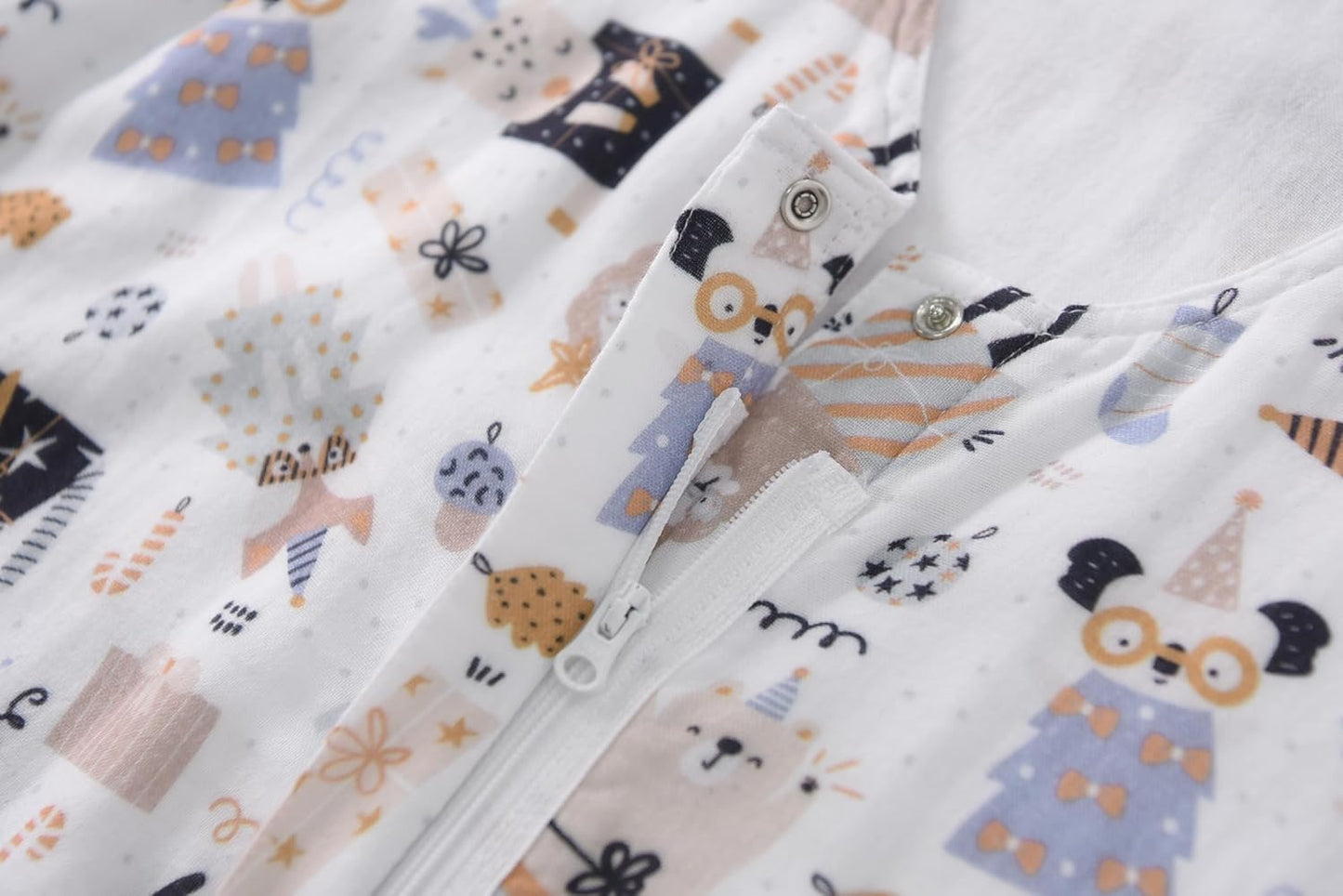 Toddler Sleep Sack 2-4 T Baby Wearable Blanket 100% Organic Cotton 0.5 TOG Baby Muslin Sleep Sacks 2- Way Zipper Soft XL 2T 3T 4T