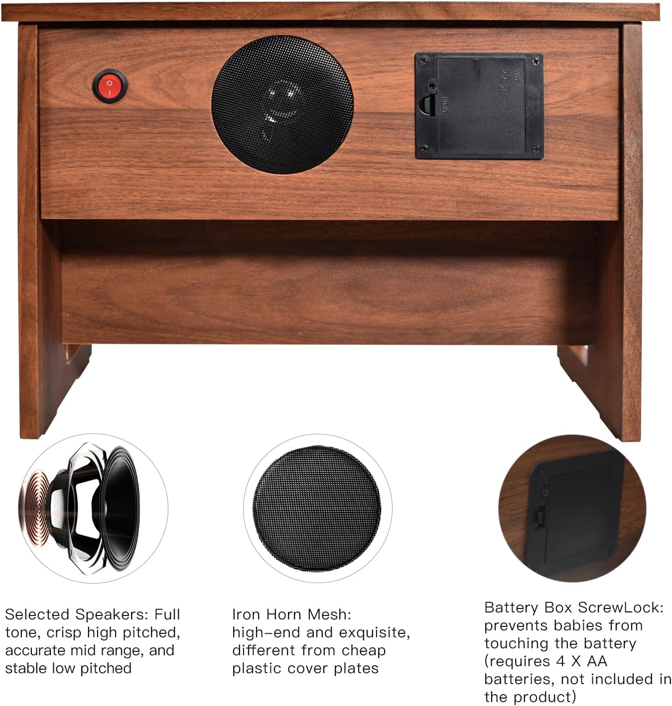 MUSICUBE Piano for Kids 25 Keys Classic Digital Wood Piano Educational Musical Toys for Boys Girls Aged 3+