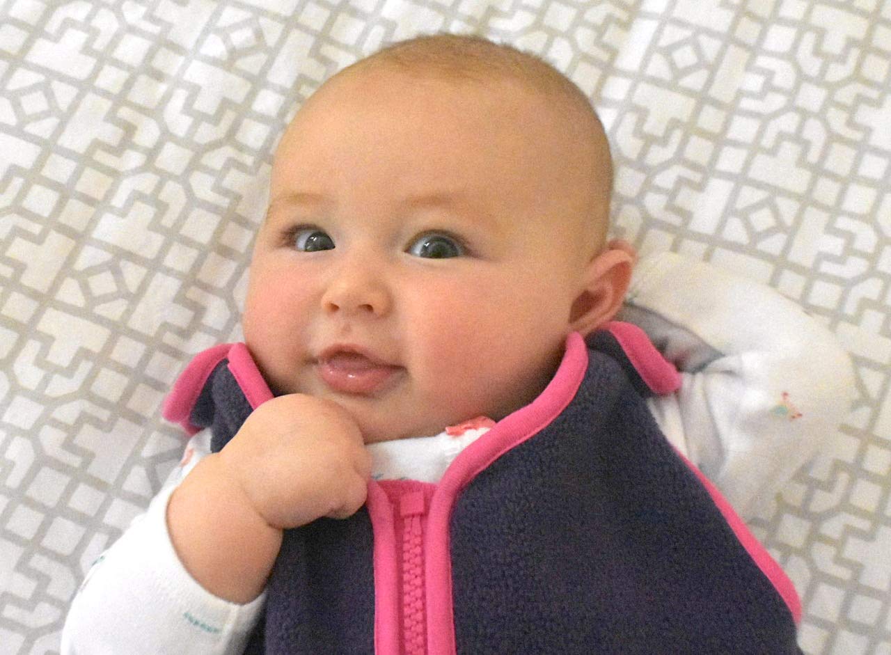 baby deedee Sleep nest Fleece Baby Sleeping Bag, Purple Rain, Small (0-6 Months)