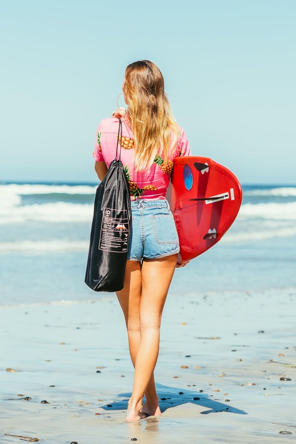 Neso Tents Beach Tent with Sand Anchor, Portable Canopy Sunshade - 7' x 7' - Patented Reinforced Corners(Periwinkle Blue)