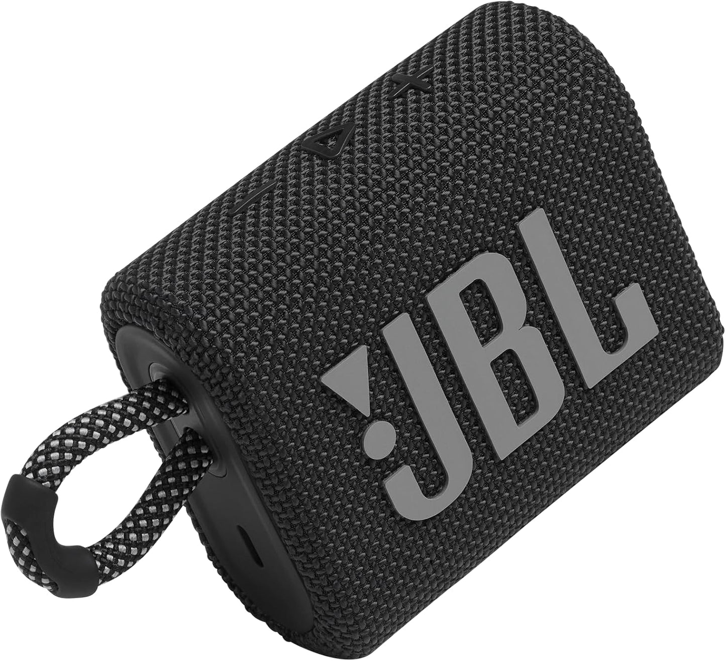 JBL Go 3 - Portable Mini Bluetooth Speaker, big audio and punchy bass, IP67 waterproof and dustproof, 5 hours of playtime, speaker for home, outdoor and travel (Black)