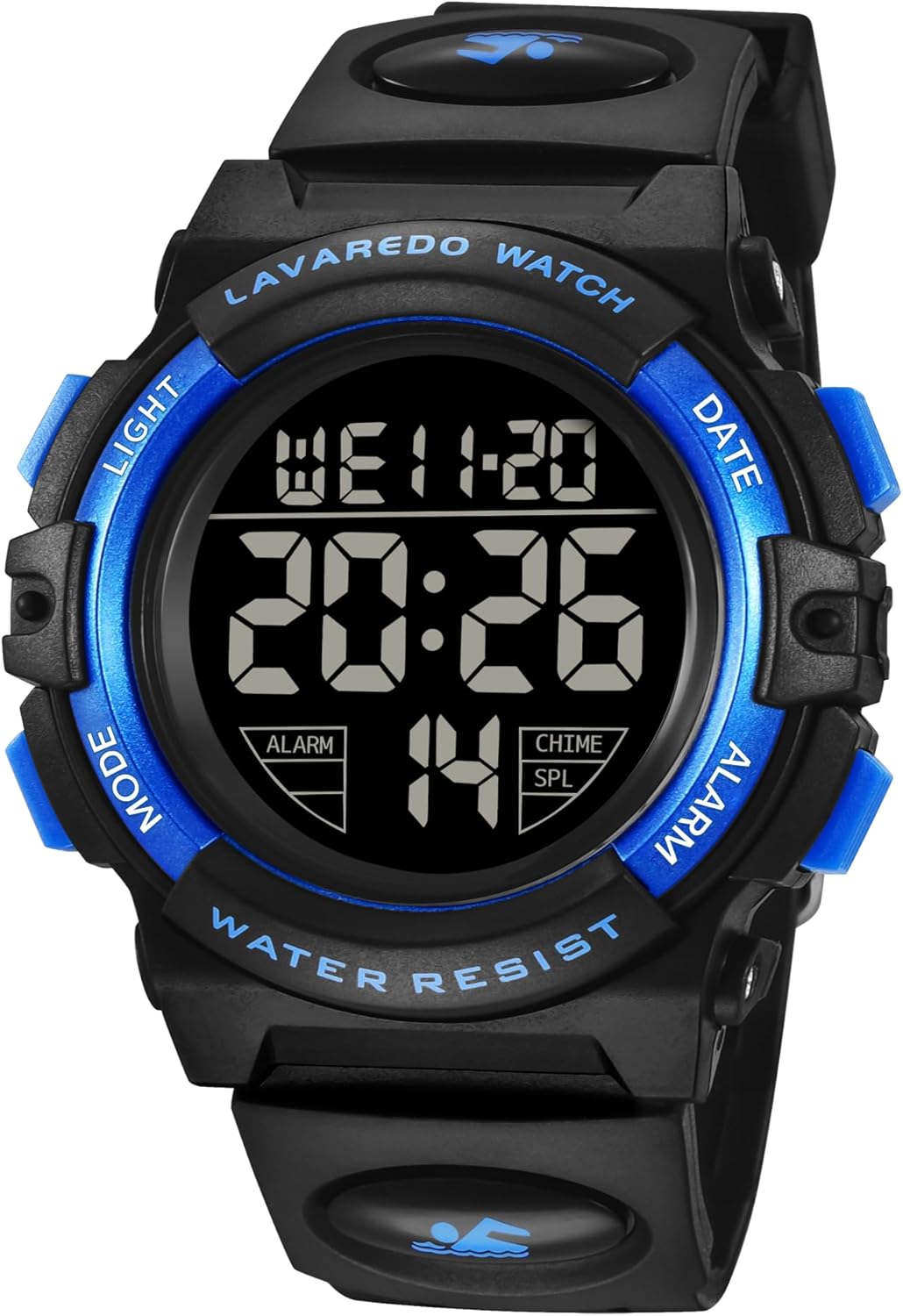 Kids Watch,Boys Watch for 3-15 Year Old Boys,Digital Sport Outdoor Multifunctional Chronograph LED 50 M Waterproof Alarm Calendar Analog Watch for Children with Silicone Band,Kids Gift